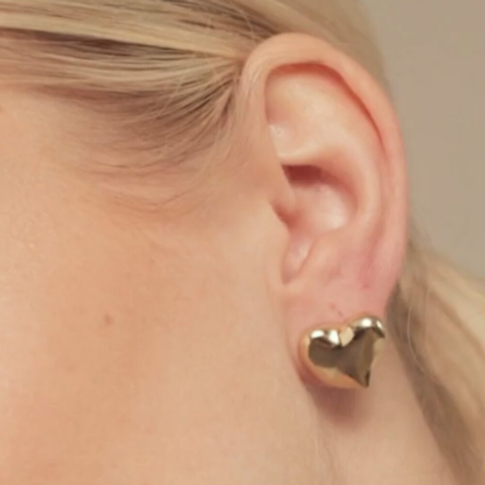 UNO de 50 Heart Earrings - Picture 5 of 7